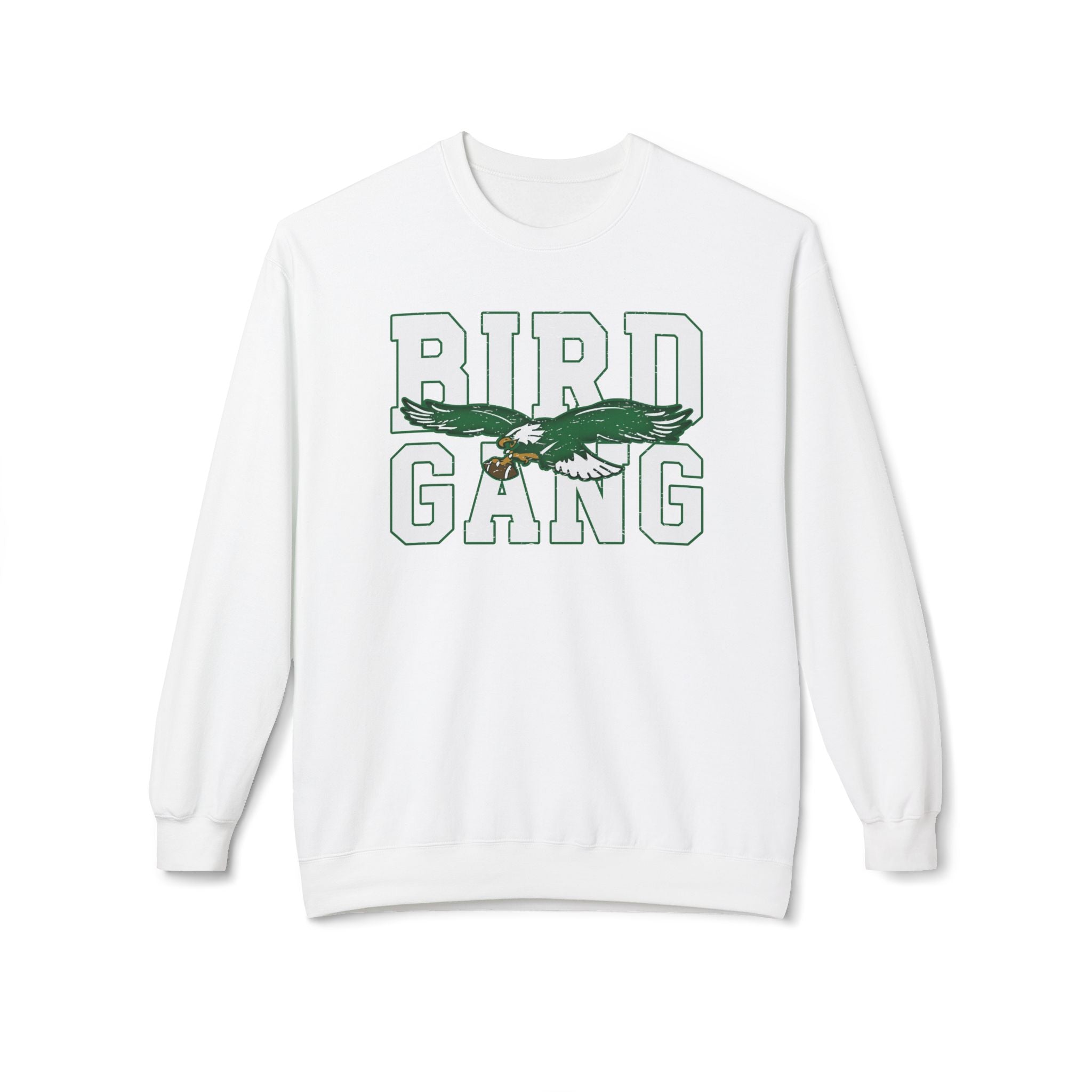 Bird Gang Fleece Crewneck Sweatshirt